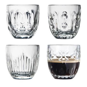 Bicchiere per espresso, 4pz