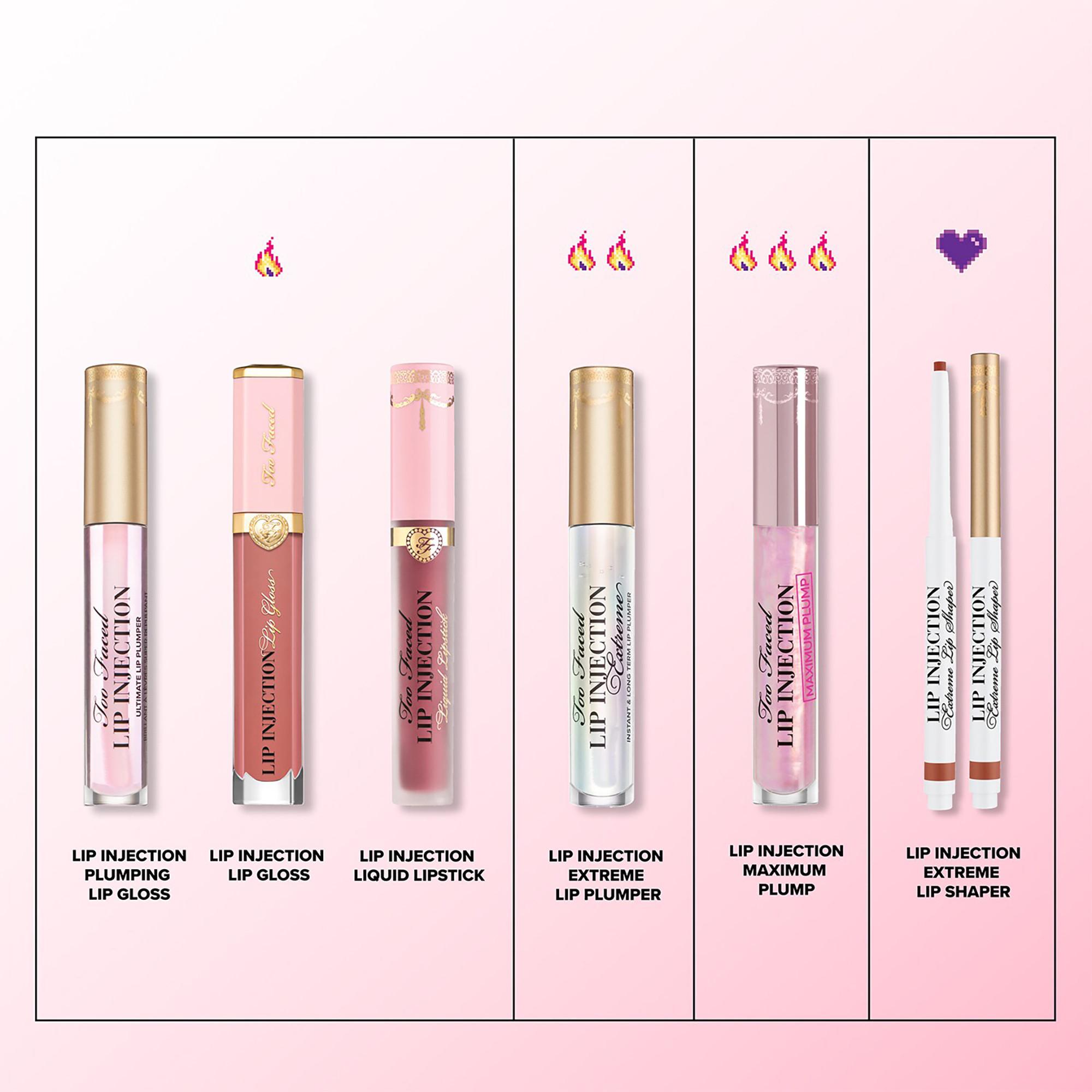 Too Faced Lip Injection Maximum Plump - Aufpolsterndes Lipgloss  