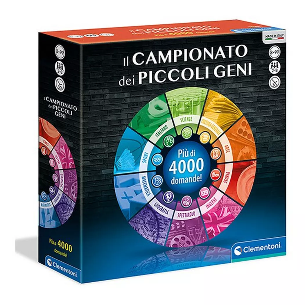 Clementoni - Il Campionato dei Piccoli Geni, Italienisch, Multicolor