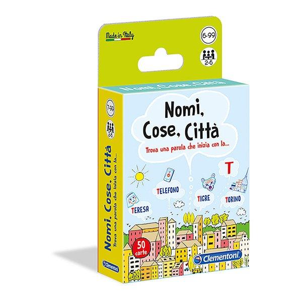 Clementoni  Carte Nomi, Cose, Città - Italienisch 