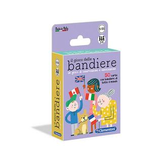 Clementoni  Carte Il gioco delle Bandiere, Italienisch 