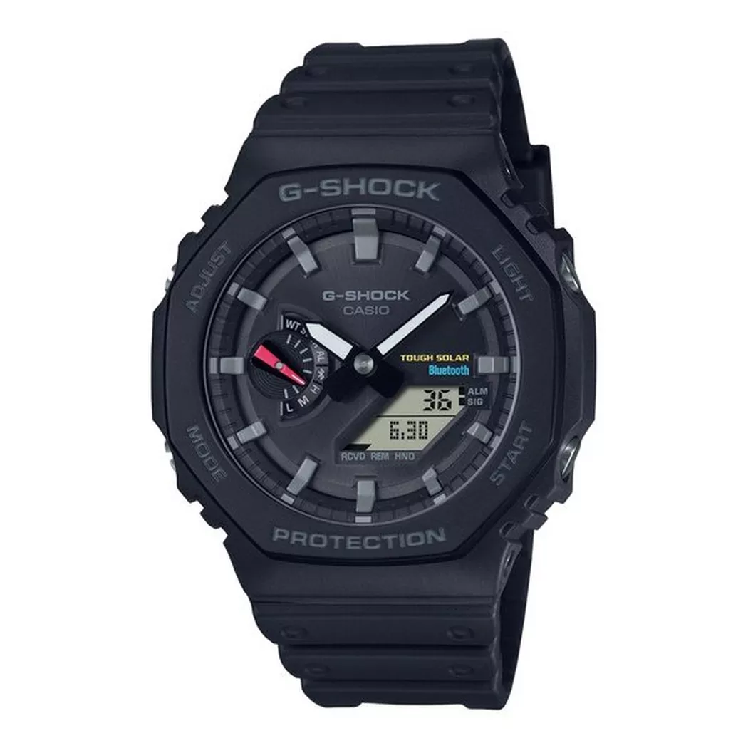 Casio G-Shock GA-B2100-1AER G-Shock Black Tough Solar Powered Combination Watch