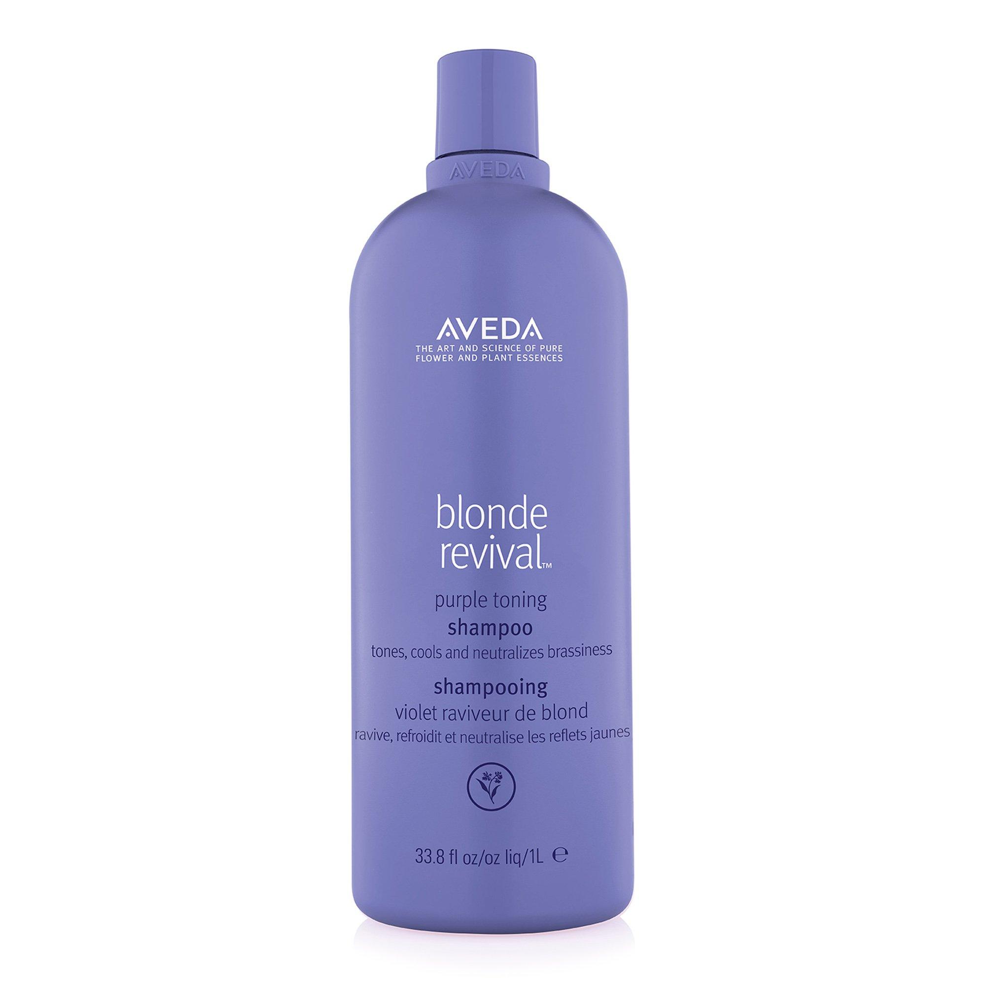 Image of AVEDA Blonde Revival Purple Toning Shampoo - 1 l