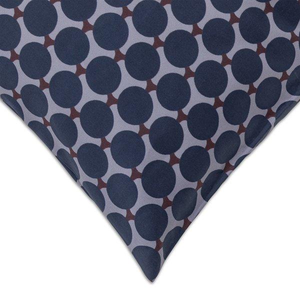 Manor Briatico Taie d'oreiller en satin à motifs  