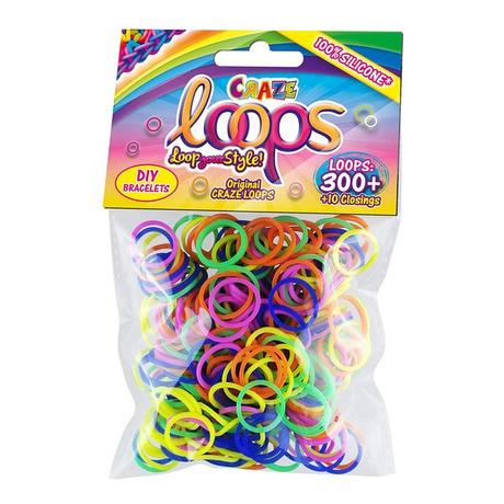 Craze  Loops Refill Pack - 300, Zufallsauswahl 