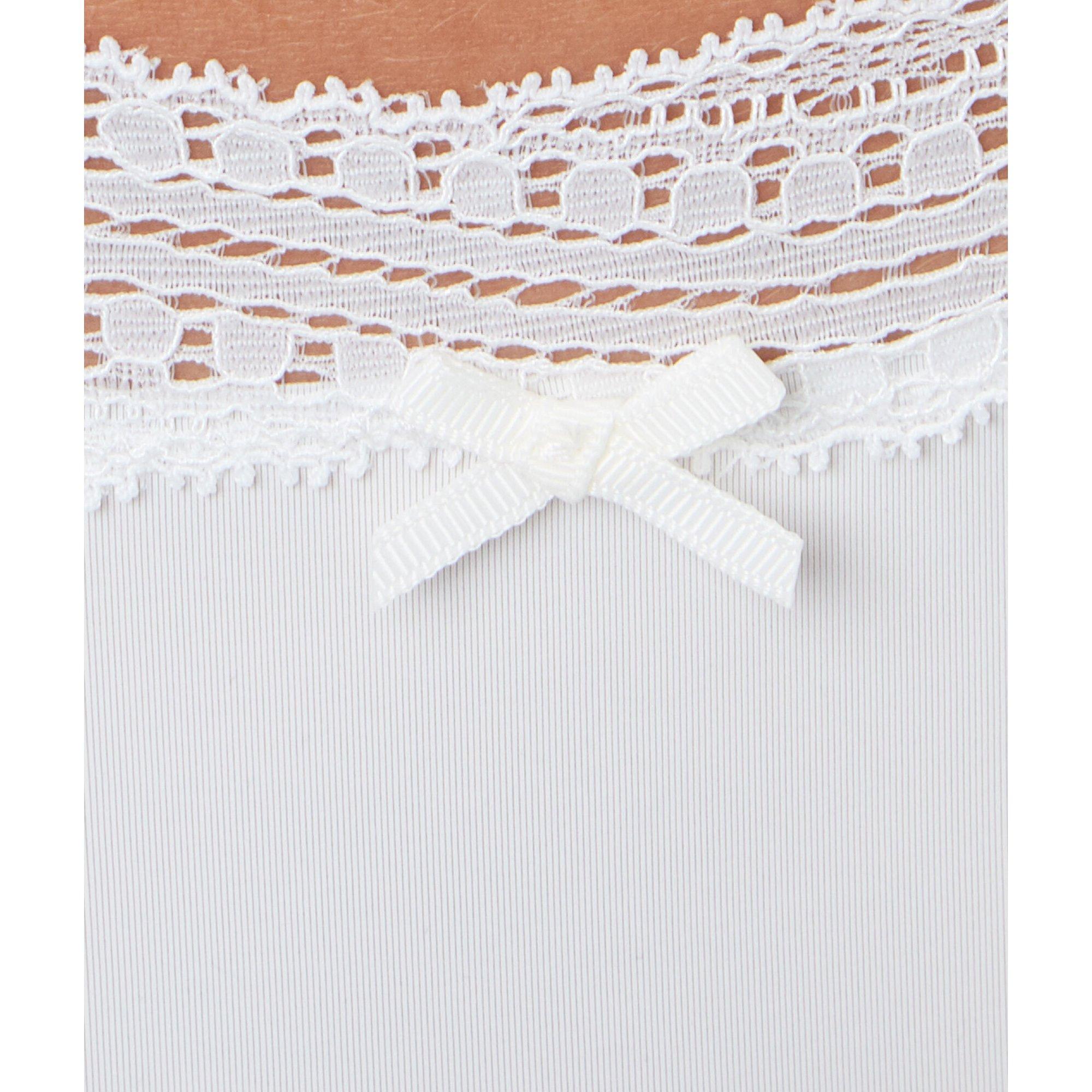 Etam Jazz Shorty Bordo in Pizzo  