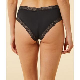 Etam Jazz Shorty Bordo in Pizzo  