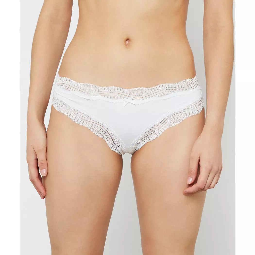 Etam - Tanga, für Damen, Weiss, Größe XL 3