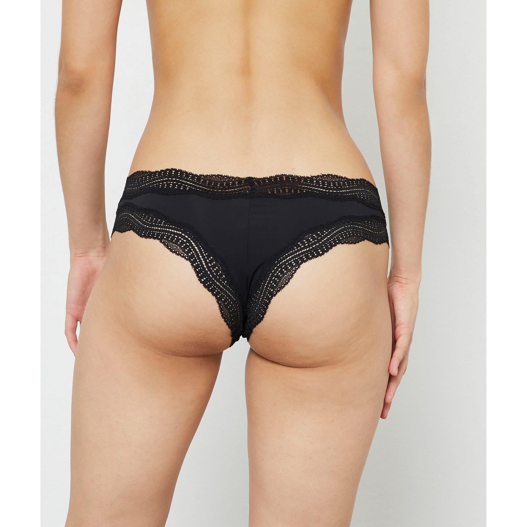 Etam Jazz Tanga con Bordo in Pizzo  