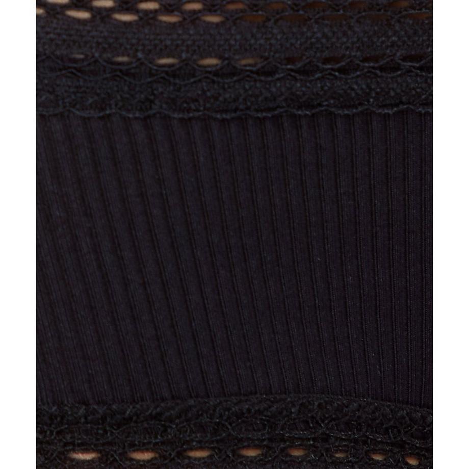 Etam Power Gerippte Shorty Slips mit Spitzenbesatz  