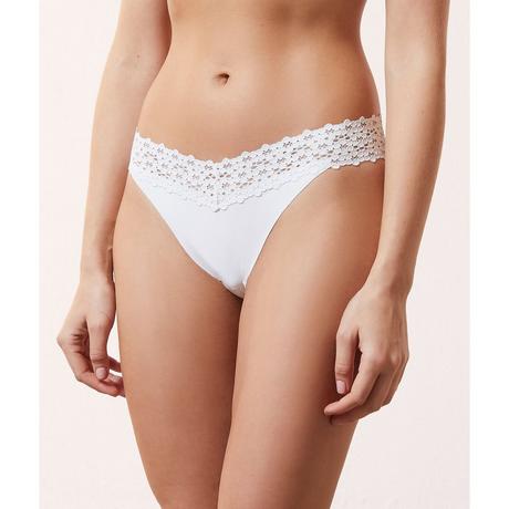 Etam Wish Tanga con Bordo in Pizzo  