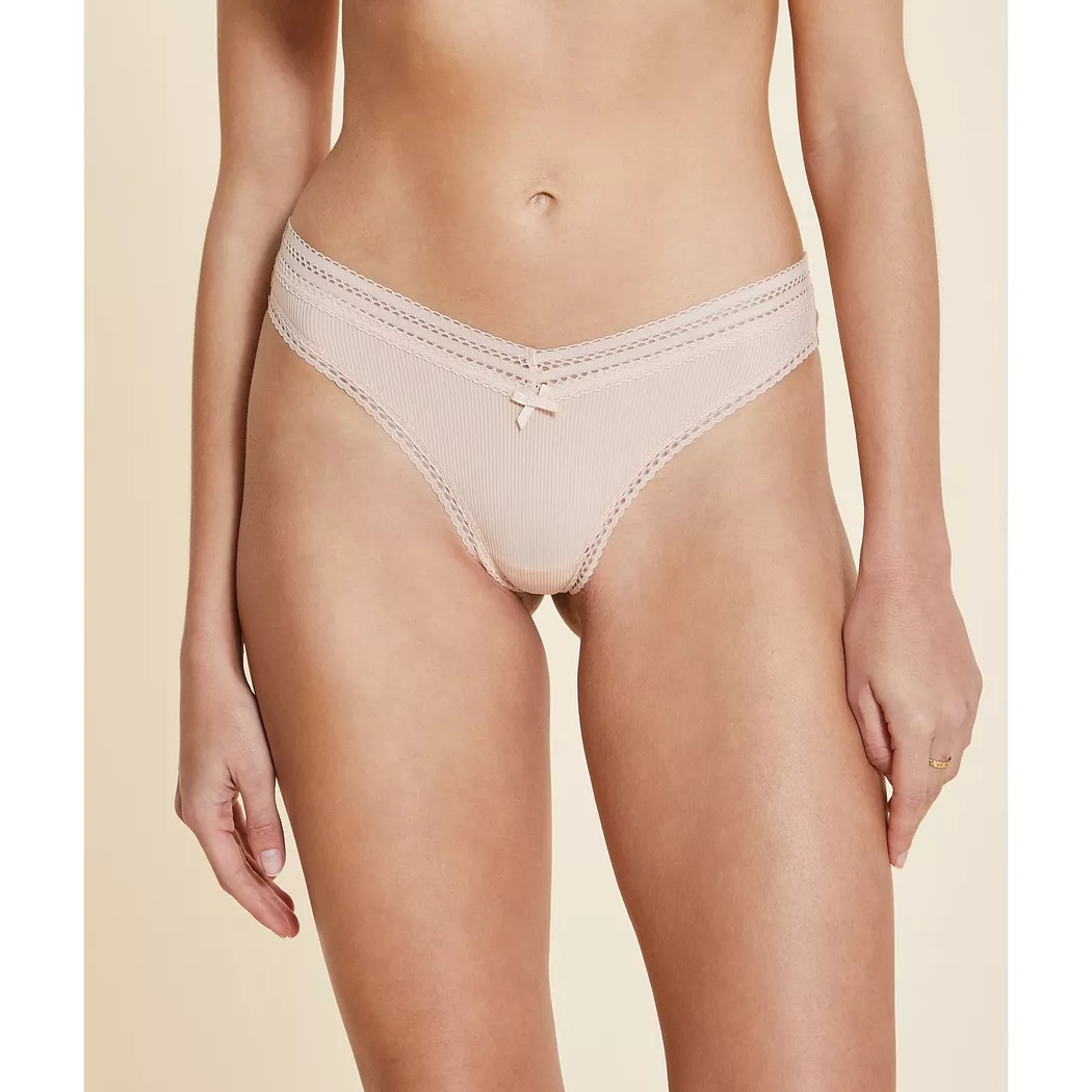 Etam - Tanga, für Damen, Leinen, Größe S 2