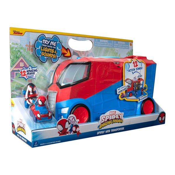 jazwares  Trasportatore di ragnatele Spidey   