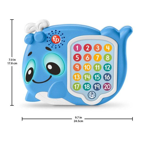 Fisher Price  BlinkiLinkis Quiz Wal Lernspielzeug, Tedesco 