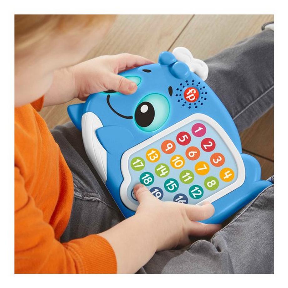 Fisher-Price  BlinkiLinkis Quiz Wal Lernspielzeug, Deutsch 