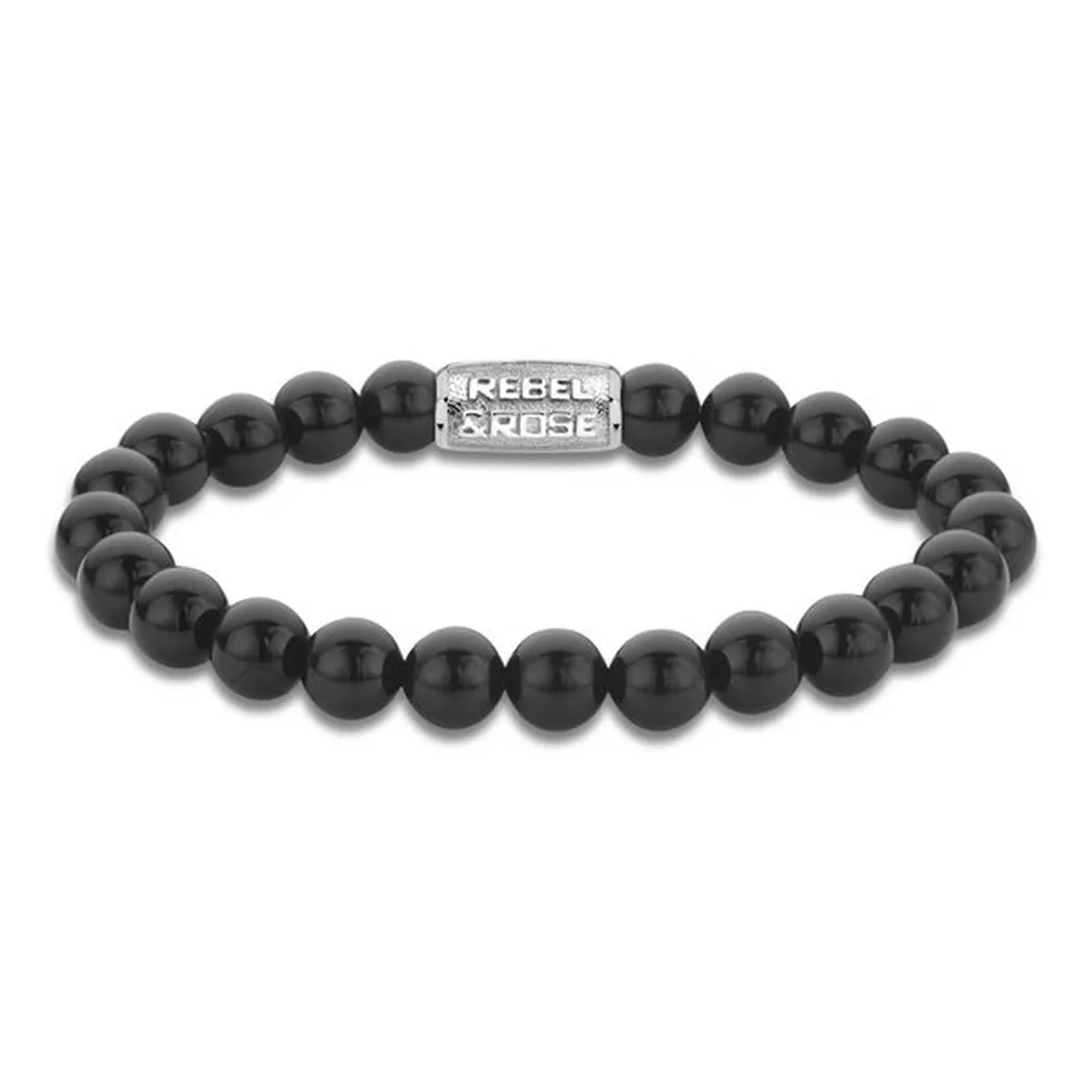 Rebel & Rose - Armband, 17.5CM, Black 3