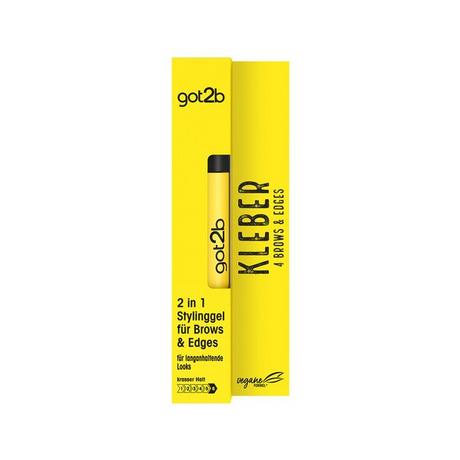 got2b Kleber 4 Brows & Edges 2in1 Styling Gel Glued 4 Brows & Ed 