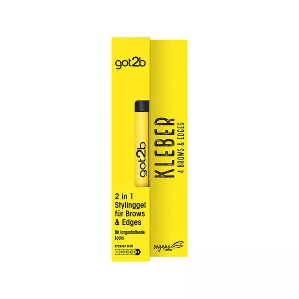 Got2B - 2in1 Styling Gel Glued 4 Brows & Ed, Kleber 4 Brows & Edges, 16 ml