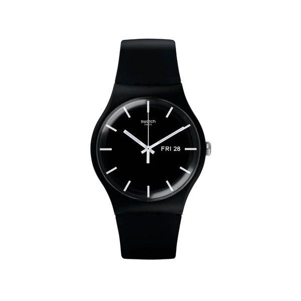 swatch MONO BLACK AGAIN Analoguhr 