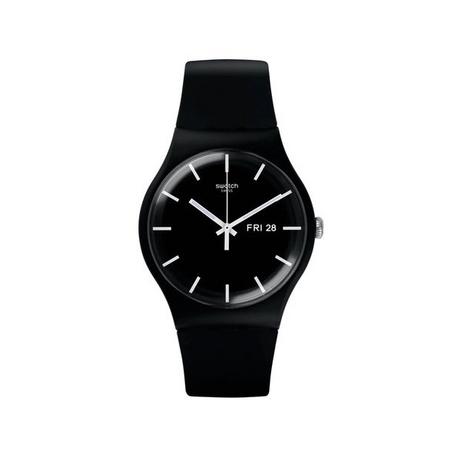 swatch MONO BLACK AGAIN Analoguhr 