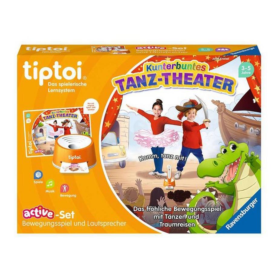 tiptoi  Tiptoi Active Set Kunterbuntes Tanz-Theater, Tedesco 