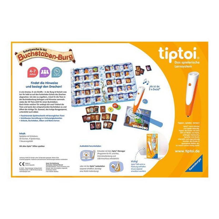 tiptoi  Tiptoi - Schatzsuche in der Buchstaben-Burg, Deutsch 