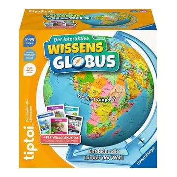 Tiptoi - Der interaktive Wissens-Globus, Deutsch