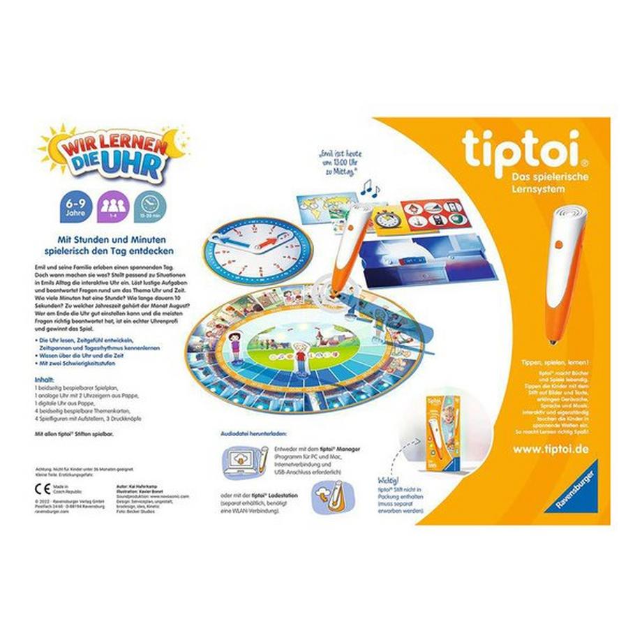 tiptoi  Tiptoi - Wir lernen die Uhr, Deutsch 