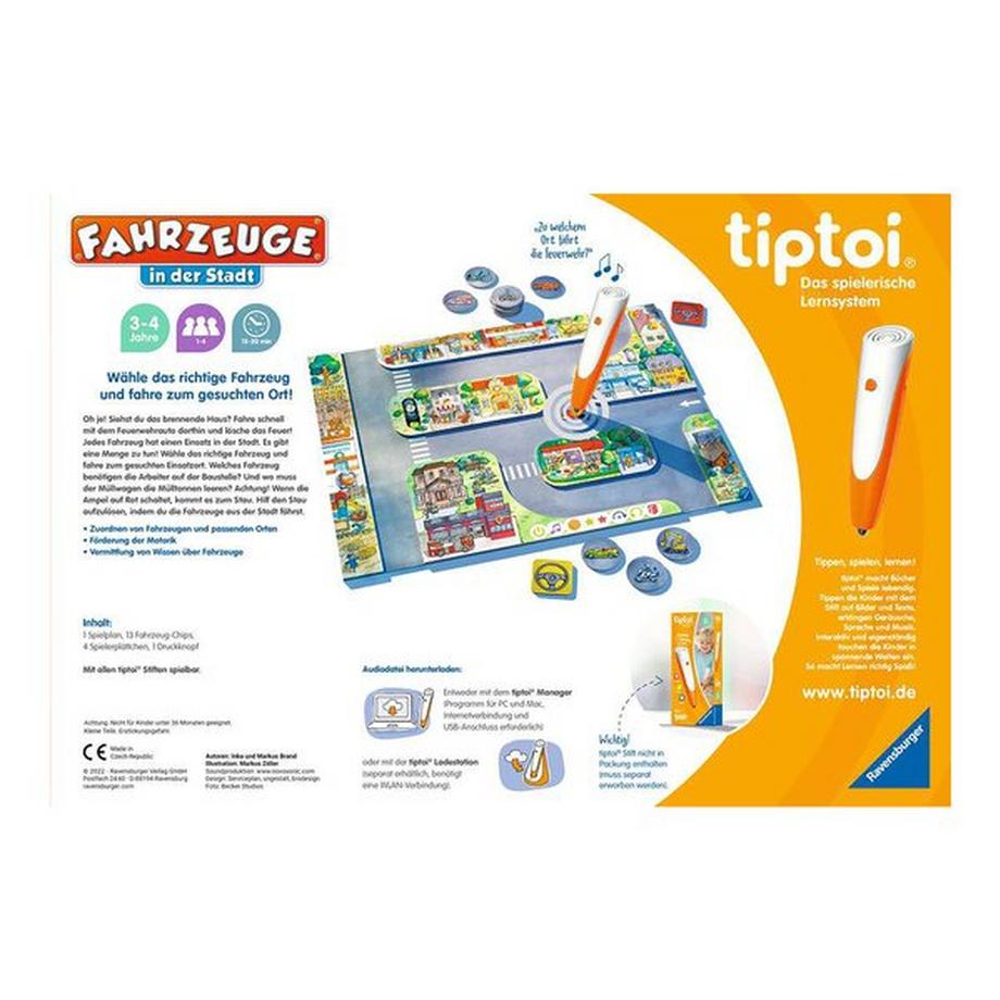 tiptoi  Tiptoi - Fahrzeuge in der Stadt, Deutsch 