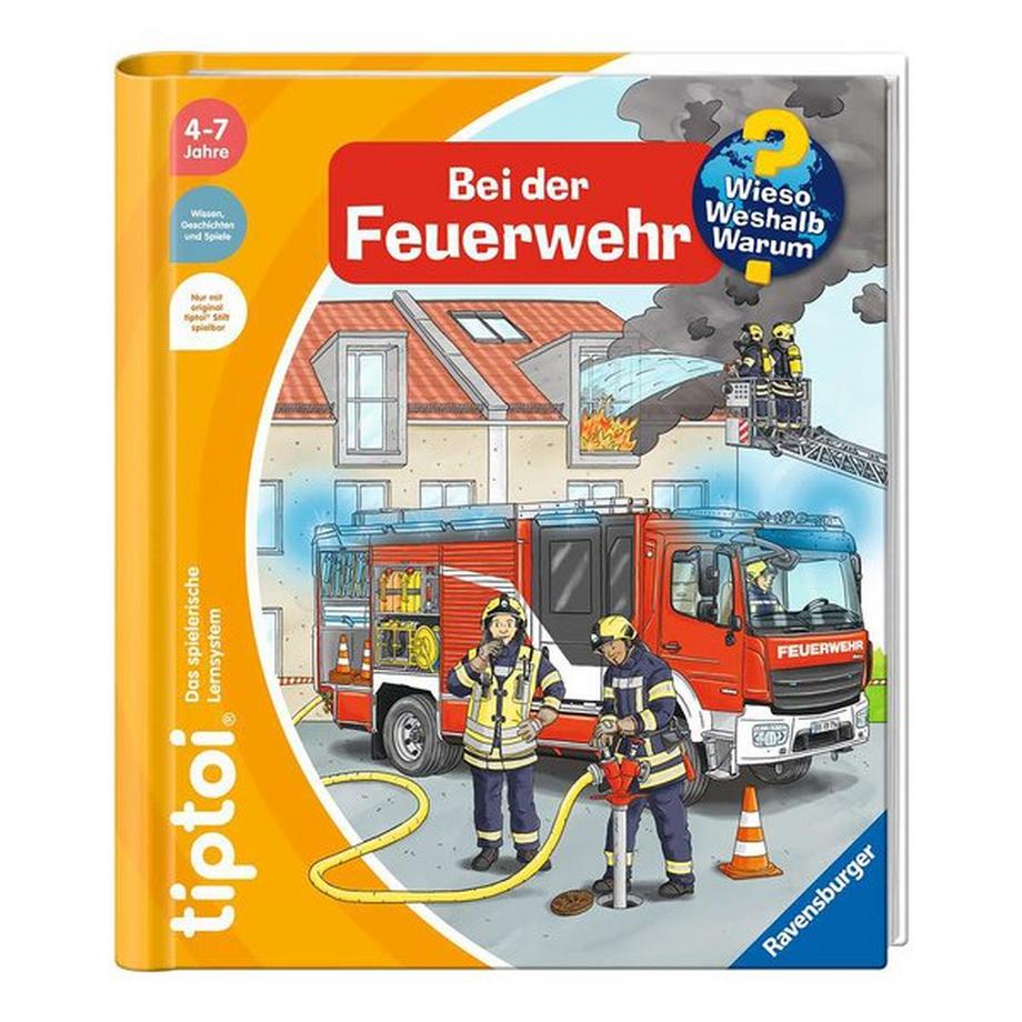 tiptoi  Tiptoi - Wieso? Weshalb? Warum? Bei der Feuerwehr, Deutsch 