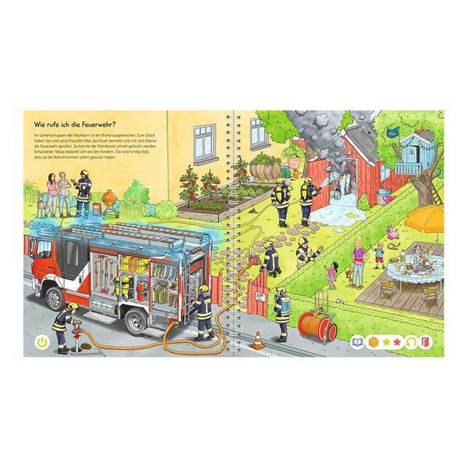 tiptoi  Tiptoi - Wieso? Weshalb? Warum? Bei der Feuerwehr, Deutsch 