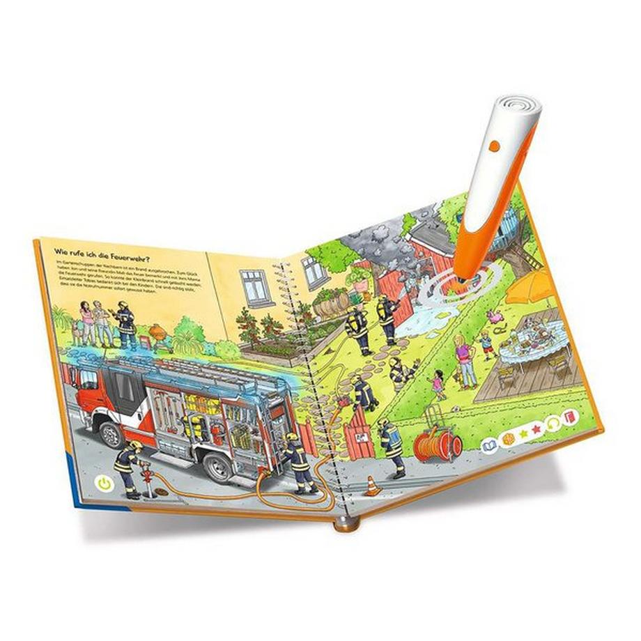 tiptoi  Tiptoi - Wieso? Weshalb? Warum? Bei der Feuerwehr, Deutsch 