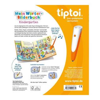 tiptoi  Tiptoi - Mein Wörter-Bilderbuch Kindergarten, Deutsch 