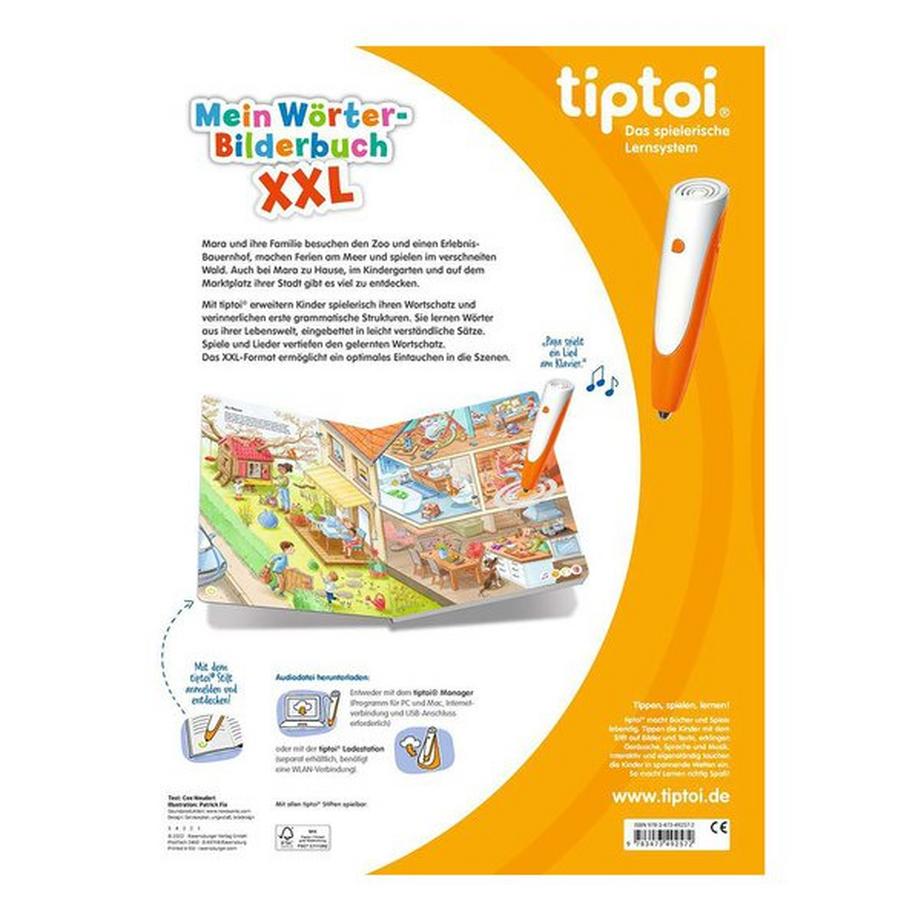 tiptoi  Tiptoi - Mein Wörter-Bilderbuch XXL, Deutsch 