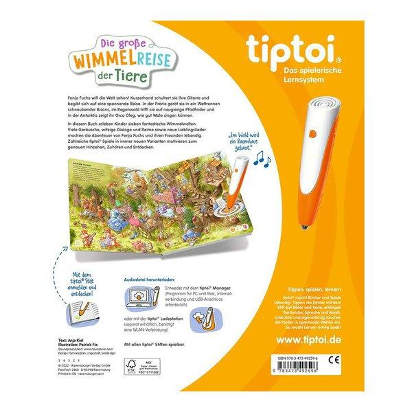 tiptoi  Tiptoi - Die grosse Wimmelreise der Tiere, Tedesco 