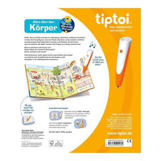 tiptoi  Tiptoi - Wieso? Weshalb? Warum? Alles über den Körper, Tedesco 