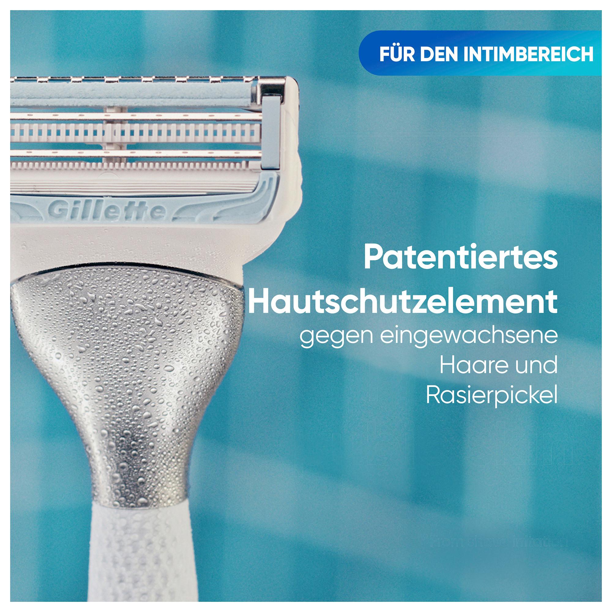 Gillette Venus Satin Care Satin Care Rasierer für den Intimbereich - 1 Klinge 