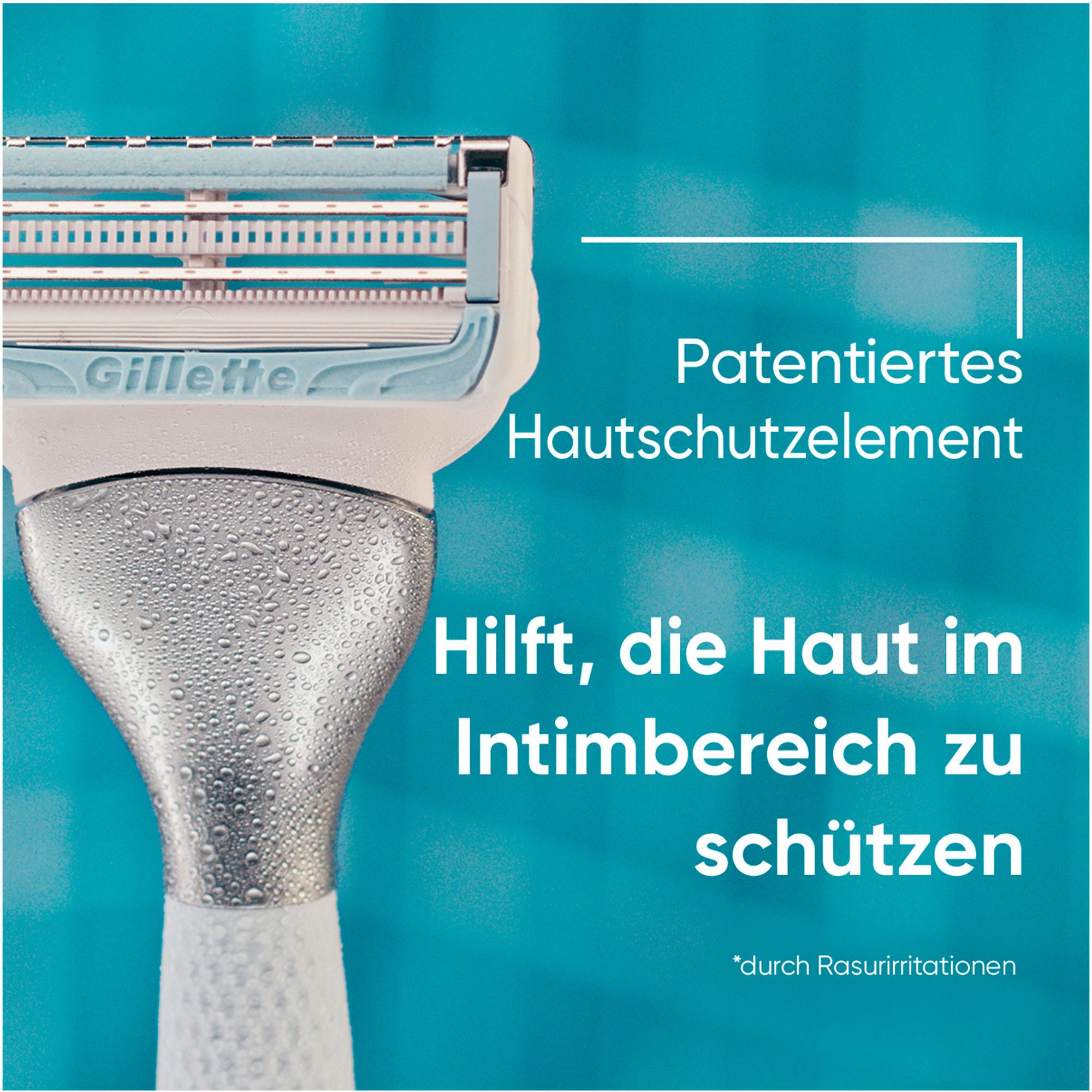Gillette Venus Satin Care Satin Care Rasierer für den Intimbereich - 1 Klinge 