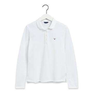 Poloshirt, langarm