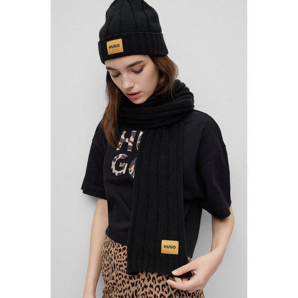 HUGO Écharpe et Bonnet Coffret Cadeau  