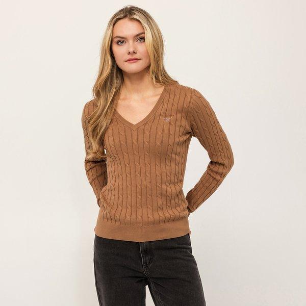 Image of Pullover Damen Camel XL