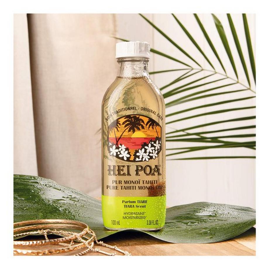 HEI POA Monoï de Tahiti Tiaré Soin Traditionnel Tiaré Monoi Oil 