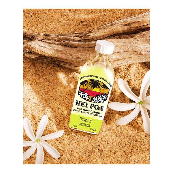 HEI POA Monoï de Tahiti Tiaré Soin Traditionnel Tiaré Monoi Oil 