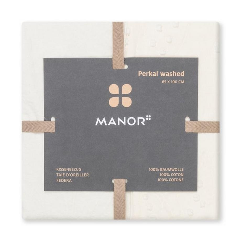 Manor Nevado Perkal Washed Kissenbezug  