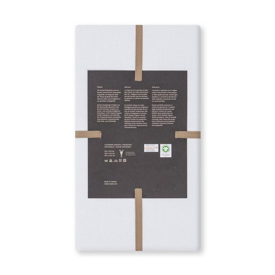 Manor Percale Uni Housse de couette  