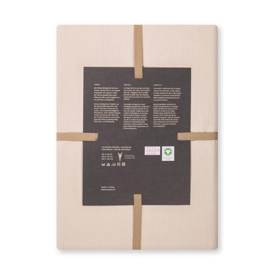 Manor Percale Uni Housse de couette  