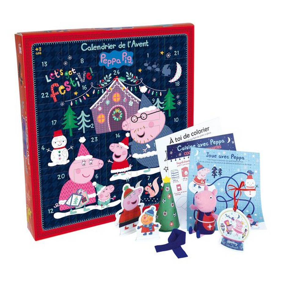 CIJEP  Adventskalender Peppa Pig, Französisch 