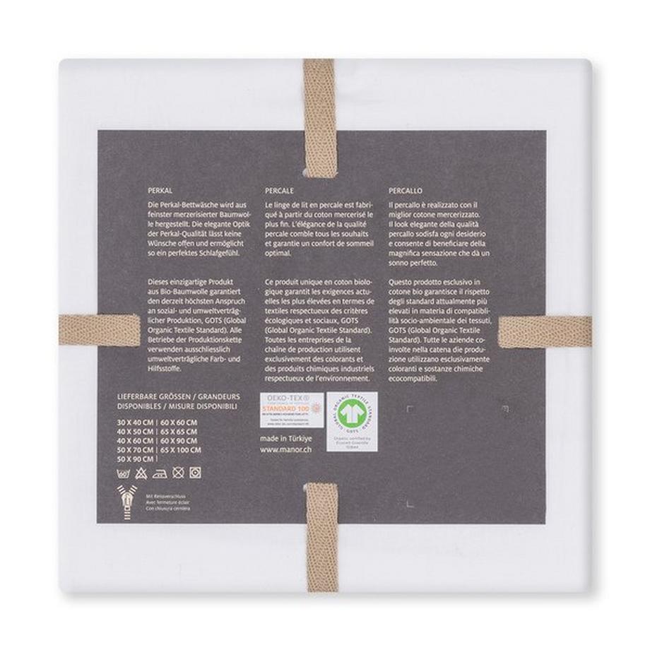 Manor Percalle Uni Federa del cuscino  