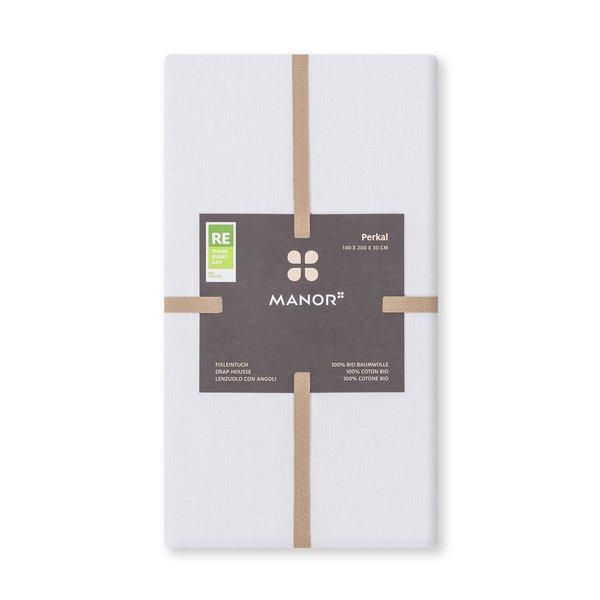 Manor Percale Uni Drap-housse  