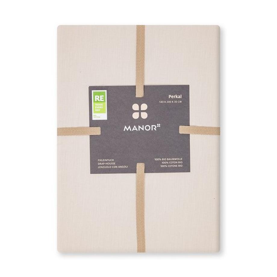 Manor Perkal Uni Fixleintuch  
